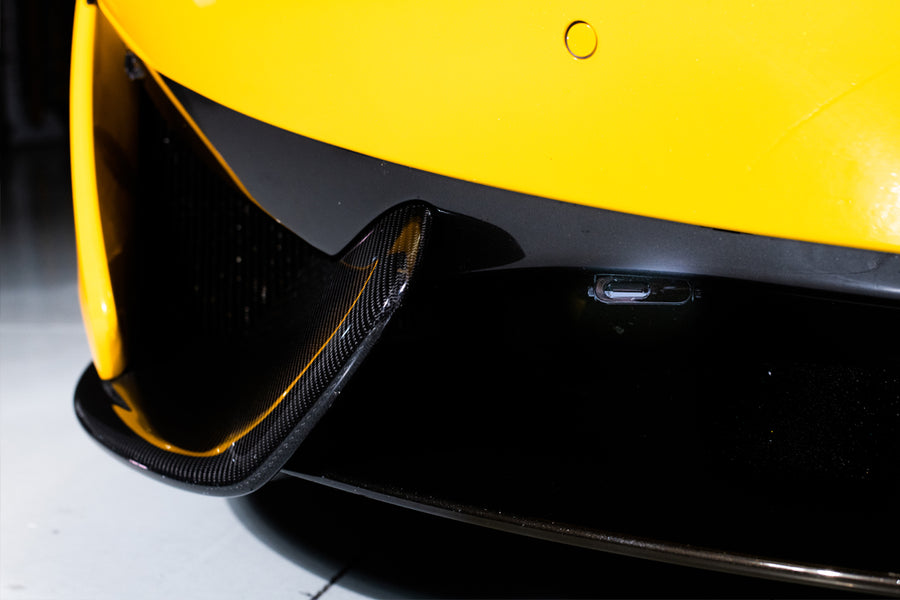 2017 Yellow McLaren 570s Front Shifters