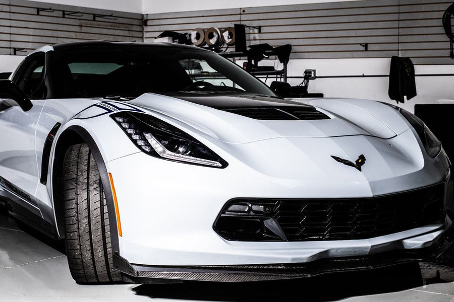 2019 White Chevy Corvette Signature Audio