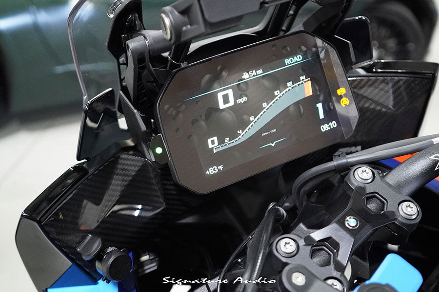 BMW S1000XR Escort Redline Ci 360c install