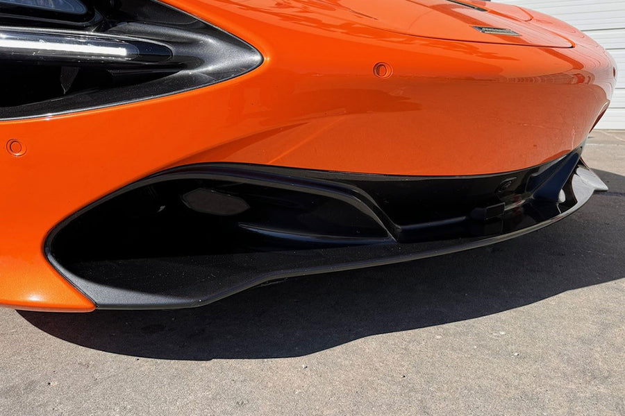 mclaren 720s spider with redline ci 360c custom installed radar detector front laser shifters