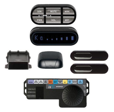 ESCORT iX-Ci System Custom Install Detection system