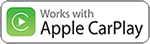 Works with Apple CarPlay logo